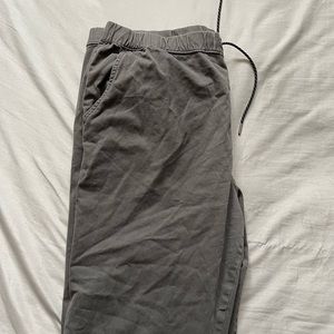 Baggy grey casual joggers